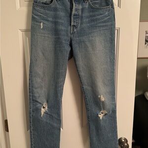Levi's Classic Blue Denim Jeans